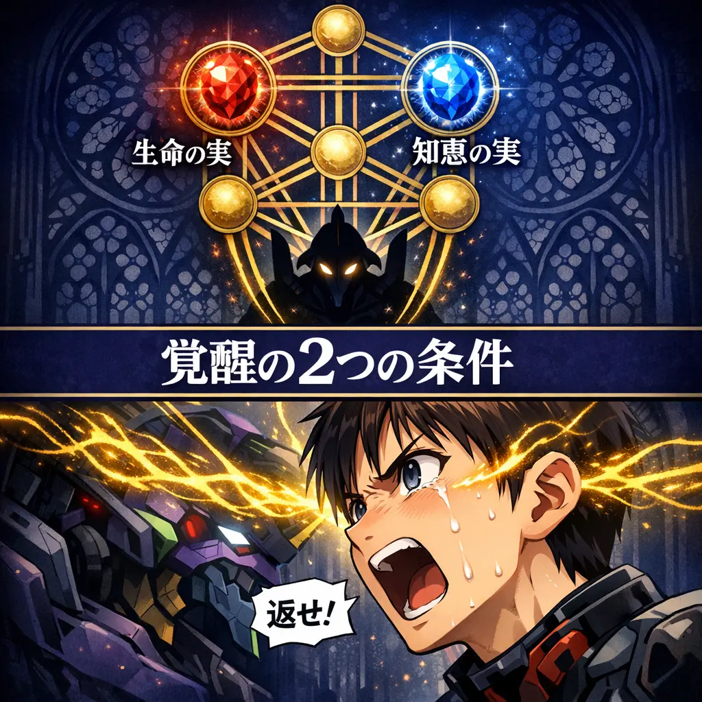 覚醒と暴走の決定的な違い - 初号機 覚醒