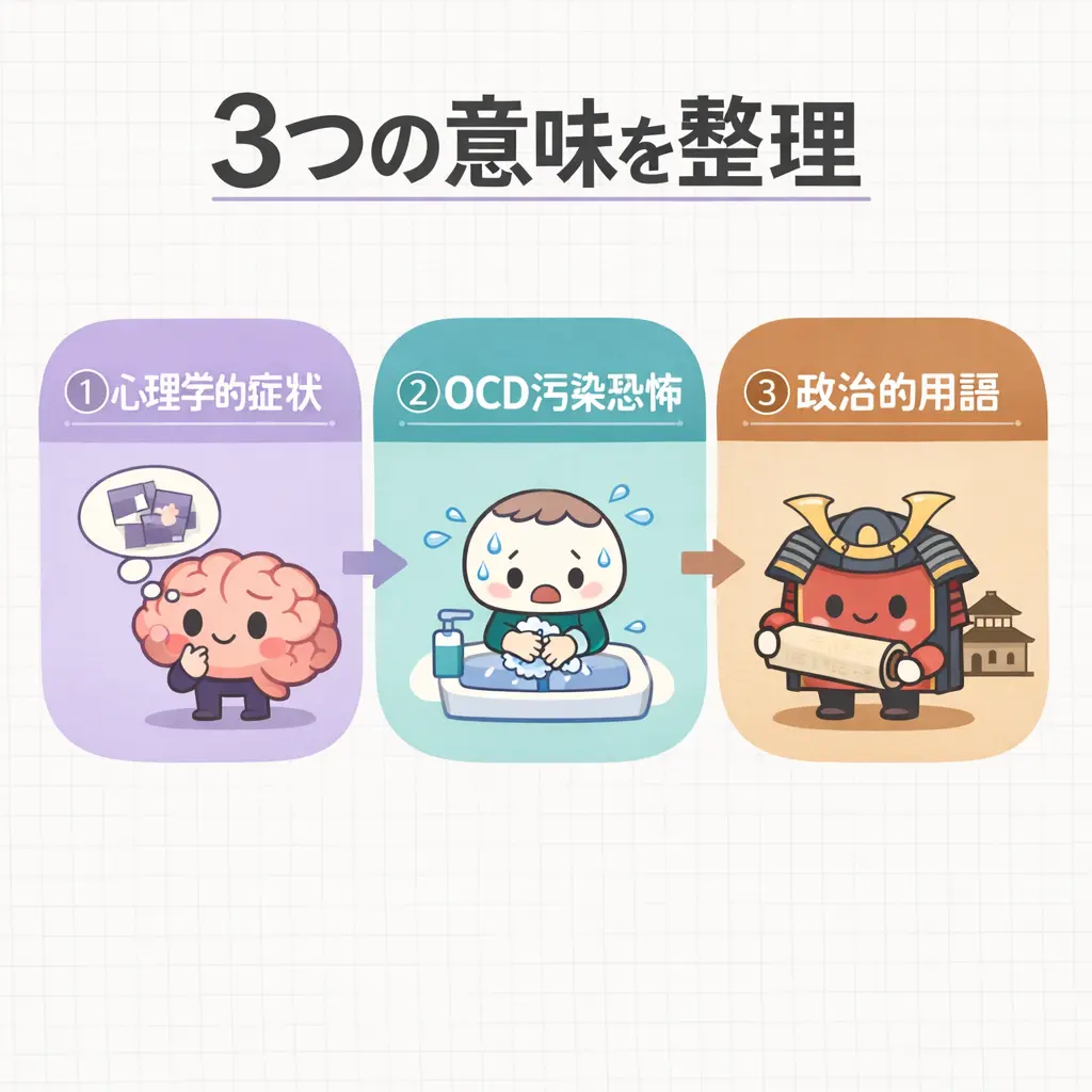 精神汚染の定義と三つの意味 - 精神汚染