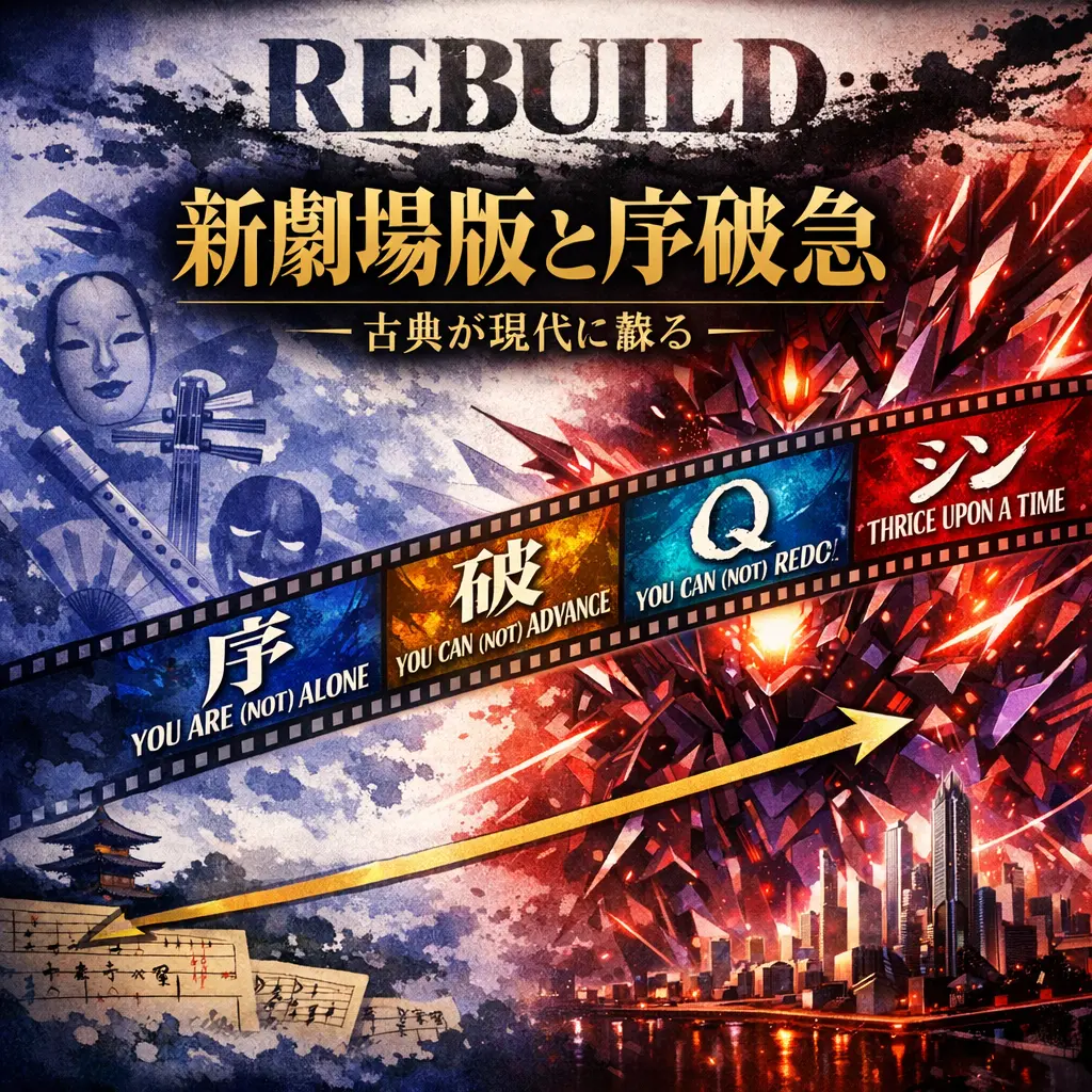 序破急とエヴァンゲリオン新劇場版の構造を徹底解説 - エヴァンゲリオン情報局