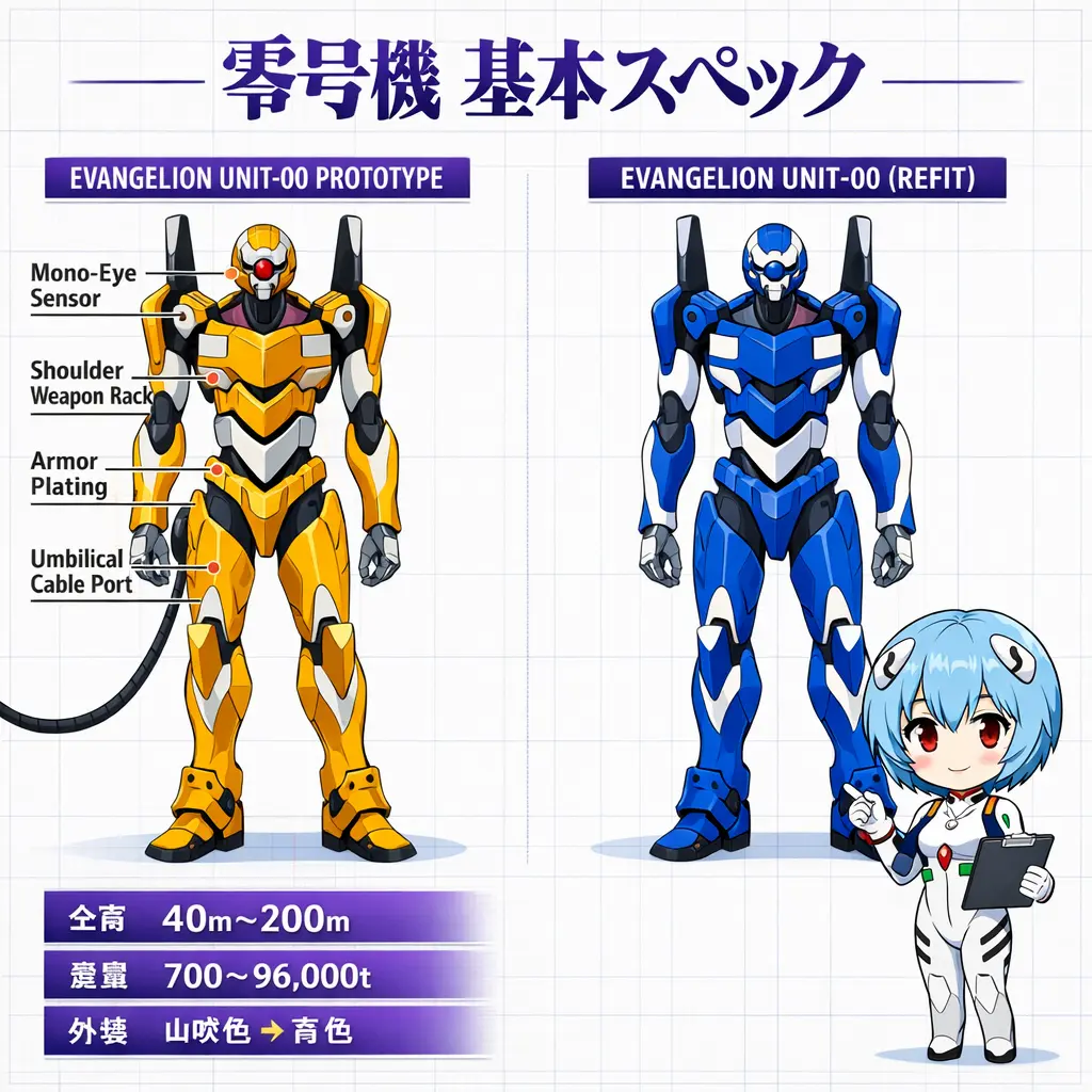 エヴァ零号機の基本情報と技術仕様 - エヴァ 零号機