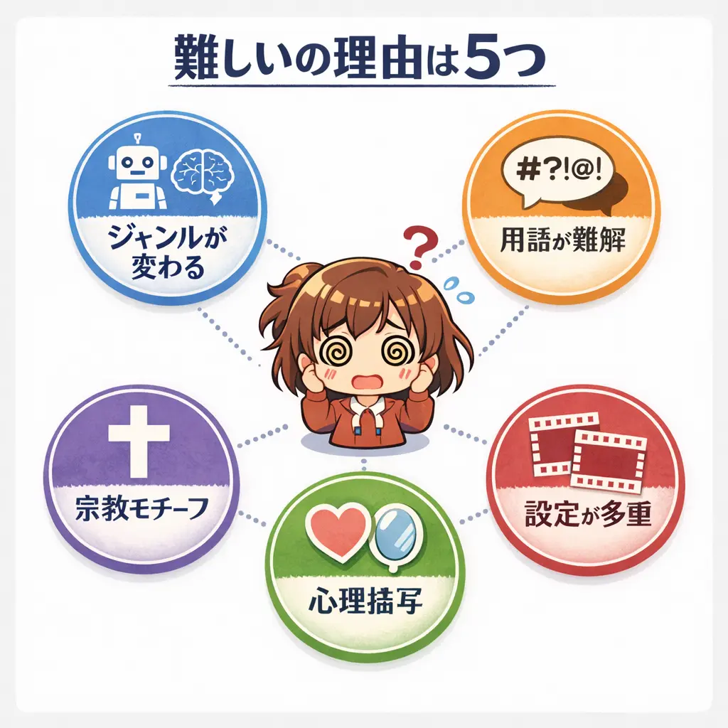 エヴァンゲリオンが「難しい」と感じる5つの構造的理由 - エヴァ 難しい