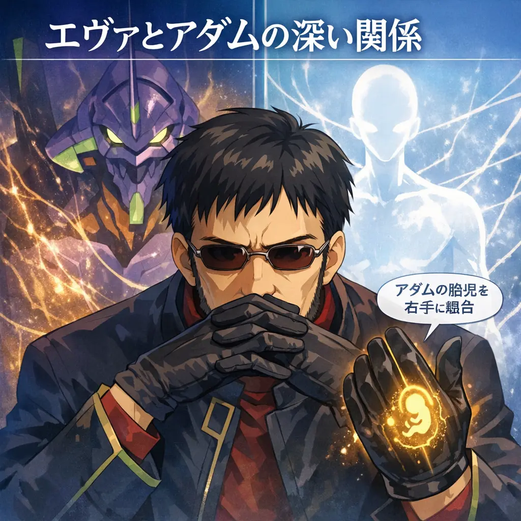 セカンドインパクトとアダムの覚醒 - 第一使徒